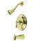 Kingston Brass KB3632ACL Single-Handle Tub and Shower Faucet, Polished Brass KB3632ACL - alternate 1